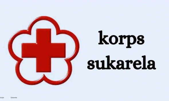 Korps Sukarela logo representing the volunteer corps of the Indonesian Red Cross (PMI)